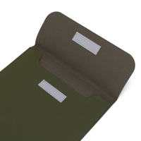 Funda para portátil de PU con etiqueta en relieve para 13-14 pulgadas, bolsa para computadora ultradelgada, ligera y resistente a salpicaduras para el viaje diario
