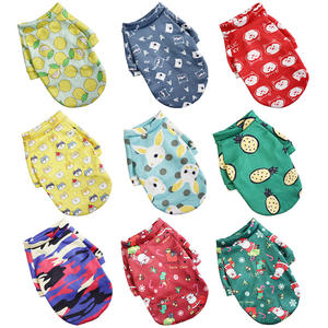 Luxury Classic Two-Foot Hoodie Fashionable Thin Velvet Pet Floral Apparel <b>Halloween</b> Dog Coat Pet Supplies Accessories - Product Image 3