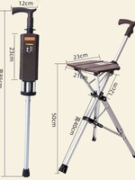 Chaise pliante en alliage d'aluminium réglable pour le camping en plein air - Utilisation pour personnes âgées et handicapées - Capacité de charge de 400 lb - Certifiée CE - Meilleure qualité