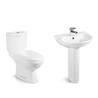 Лидер продаж, сантехника для ванной комнаты, корейский дизайн, комплект из двух частей для туалета, ванной комнаты, туалета