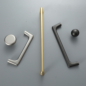 Pegangan bulat seng perunggu antik Modern laci menarik pegangan pintu lemari untuk dapur kamar tidur kamar mandi ruang tamu - Product Image 3