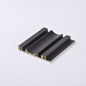 Home Interior Fluted Wall Panels Waterproof <strong>Plastic</strong> Composite PVC Coating <strong>Cladding</strong> Decorative <strong>Bathroom</strong> Design for Indoor Office - Product Image 5