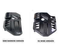 Kit de carénage moteur en fibre de carbone sèche pour BMW G80/G81/M3/G82/G83/M4/G87/M2, comprenant le cache de radiateur, le cache de phare, la barre de renforcement et le cache ECU