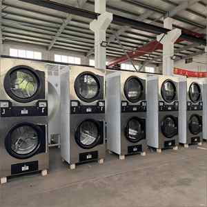 <span class=keywords><strong>Lavandería</strong></span> Automática de <span class=keywords><strong>Autoservicio</strong></span> de Acero Inoxidable Eléctrica, <span class=keywords><strong>Precio</strong></span> de Fábrica, Inteligente, Comercial, de Doble Capa, Capacidad de 16*2 kg - Product Image 1