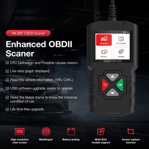 Chuyên nghiệp OBD2 & EOBD quét tự động công cụ chẩn đoán cho tất cả các xe sống dữ liệu và cập nhật miễn phí bao gồm - Product Image 3