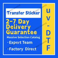 Stiker Logo Inspirasi Kustom 16oz, Tahan Lama, Cetak Transfer, Pembungkus Gelas Populer yang Dapat Dicuci untuk Tumbler