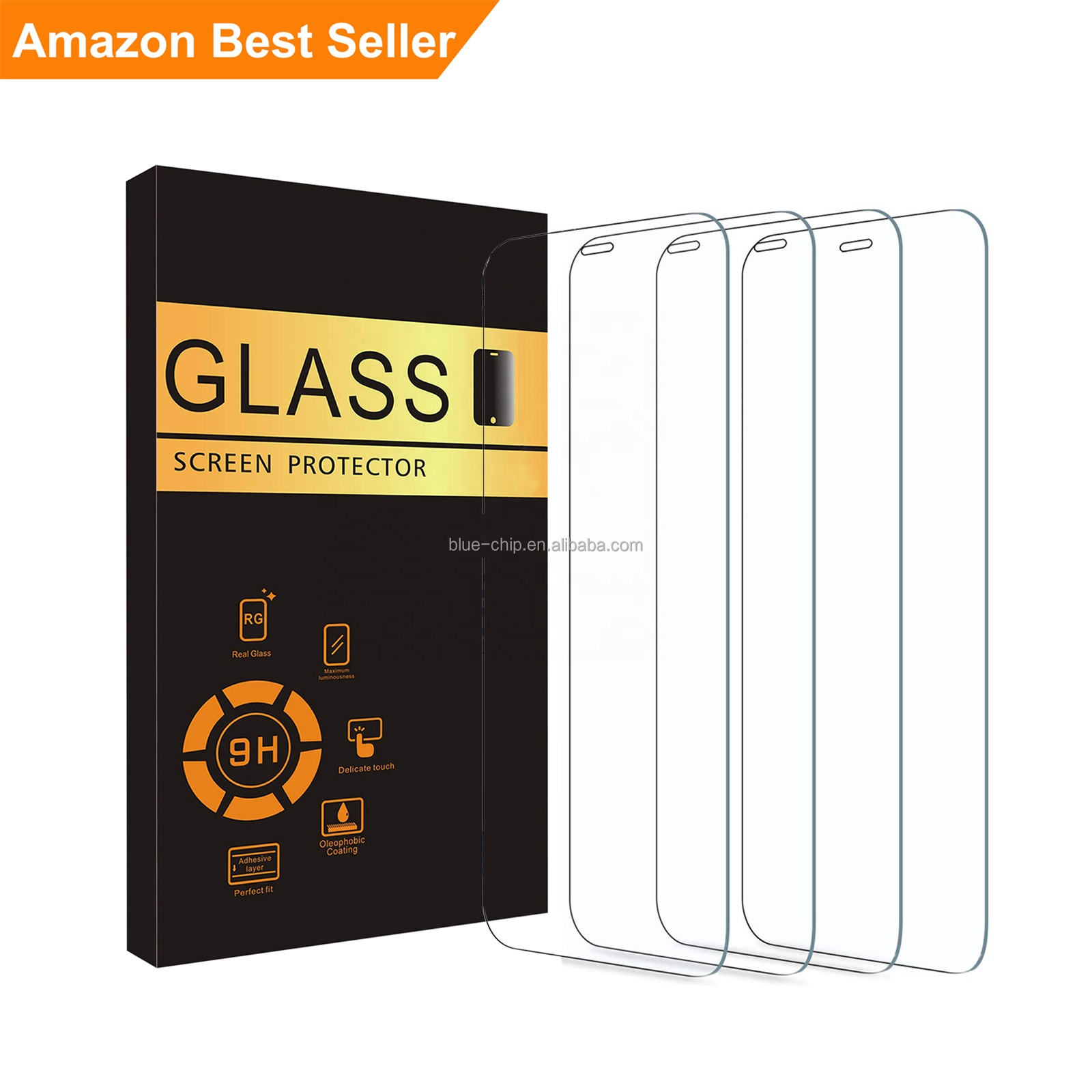 Confezione da 4 pezzi con confezione di vendita al dettaglio