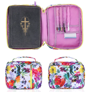 Cubierta de Biblia de cuero genuino personalizada <span class=keywords><strong>gratis</strong></span>, cubierta de libro de Biblia de piel sintética, cubiertas de Biblia de diseñador sagrado, venta al por mayor - Product Image 6