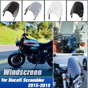 Parabrisas de motocicleta XXUN carenado de faro para <span class=keywords><strong>Ducati</strong></span> <span class=keywords><strong>Scrambler</strong></span> 800 Sixty21100 Full Throttle Desert Sled 15-20 - Product Image 2