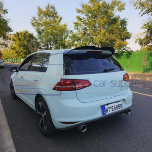 Aileron arrière de troisième génération <span class=keywords><strong>Dinger</strong></span> pour Golf 7/7.5 R-line/GTI, ABS noir brillant, sans perçage requis - Product Image 4