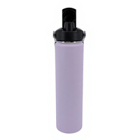 Bouteille d'eau en acier inoxydable de qualité supérieure, isolée sous vide, avec couvercle à ouverture par torsion breveté, bouteille de sport, logo personnalisé, fabricant OEM ODM