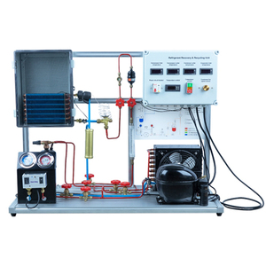 Unité de récupération et de recyclage de réfrigérant, banc de laboratoire éducatif, banc de travail de laboratoire scolaire, simulateur de réfrigération - Product Image 1