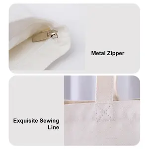 Borsa da donna KAISEN in cotone borsa a tracolla in tela ecologica morbida tinta unita Casual borsa da Shopping riutilizzabile in tela di cotone