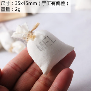 Sac en tissu miniature pour maison de poupée, scène de jeu alimentaire miniature de Noël, accessoires pour poupée figurine Ob11 - Product Image 5