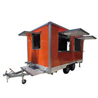 Remorque de vente mobile avec cuisine complète, chariot alimentaire, camion de crème glacée près de chez moi