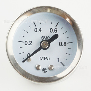 มาตรวัดความดันสแตนเลส Y-40Z ความแม่นยำ0.2MPa สำหรับเครื่องอัดอากาศ - Product Image 3