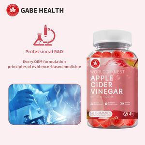 Gummies à croquer au vinaigre de cidre de pomme (ACV) à marque privée, emballage personnalisé, supplément d'extrait de vinaigre de cidre de pomme brut pour une gestion saine du poids et un regain d'énergie - Product Image 3