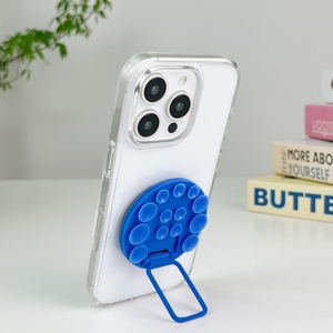 Support Adhésif d'Anneau pour Téléphone Portable Multifonction Portable Antidérapant en Silicone avec Ventouse – <span class=keywords><strong>Nouvelle</strong></span> Version - Product Image 4
