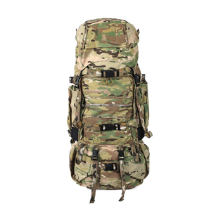 500D Cordura Nylon tùy chỉnh ngoài trời 80L Molle thể thao Camo Túi Đi Bộ Đường Dài Chiến Thuật Ba lô - Product Image 1