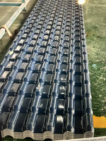 Résistance aux chocs romains ASA isolation de toiture feuille de toiture en résine synthétique ignifuge tuiles de toiture en PVC pour la maison