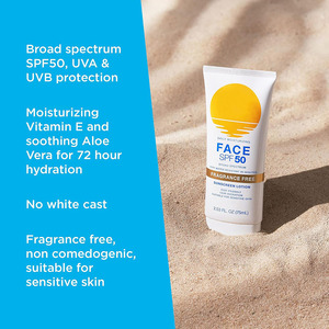 Crème solaire hydratante quotidienne végétalienne minérale SPF <span class=keywords><strong>50</strong></span> OEM, crème solaire visage bio pour <span class=keywords><strong>bronzage</strong></span>, marque privée, vente en gros - Product Image 3