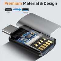 Adaptateur USB C Type C pour chargeur iphone câble de charge adaptateur type C adaptateurs OTG pour téléphone portable adaptateur chargeur tipo C convertisseur