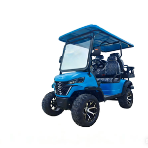 Nouvelle voiturette de golf électrique tout-terrain chinoise, apparence personnalisée multicolore, avec 7-8 sièges, vitesse de 50-70 km/h, pneus de 14 pouces - Product Image 1