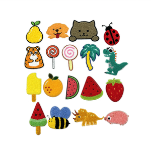 ผ้าสักหลาดลายใบไม้สี่แฉกปักลายอีสเตอร์เป็นมิตรกับสิ่งแวดล้อมผ้าสไตล์เสื้อผ้าหมวกเปล่าผลไม้ลายการ์ตูน - Product Image 1