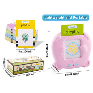 Máquina de Aprendizaje Temprano divertida más nueva, hablando para <span class=keywords><strong>aprender</strong></span> inglés, máquina que habla Flashcards juguetes de máquina de aprendizaje - Product Image 2