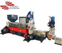 Prix des petites machines de granulation de plastique, ligne d'extrusion de granulateur pour pp, pe, abs, polyéthylène