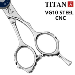Titan Gunting Rambut Profesional Jepang VG10 Berkualitas Tinggi CNC, Gunting Penipis Rambut untuk Penata Rambut, Tingkat Potongan Besar - Product Image 4