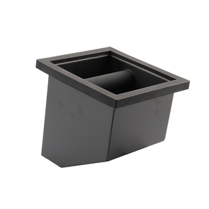 Caja de desversión cuadrada sin fondo de alta resistencia, construcción duradera, herramienta portátil para té y café con función de limpieza rápida - Product Image 1