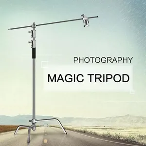 Soporte de luz Magic Leg con barra transversal Soporte de luz tipo C Instalación rápida de película especial y televisión <span class=keywords><strong>Viaje</strong></span> de soporte de pierna mágica - Product Image 4