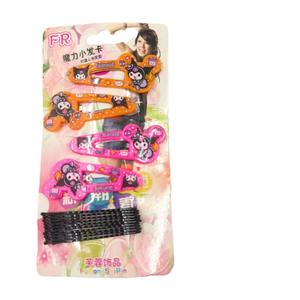 Barrettes à cheveux pour enfants à motifs de dessins animés, ensemble d'épingles à cheveux à motifs de dessins animés, barrettes pour enfants, articles de vendeur ambulant à un yuan. - Product Image 5