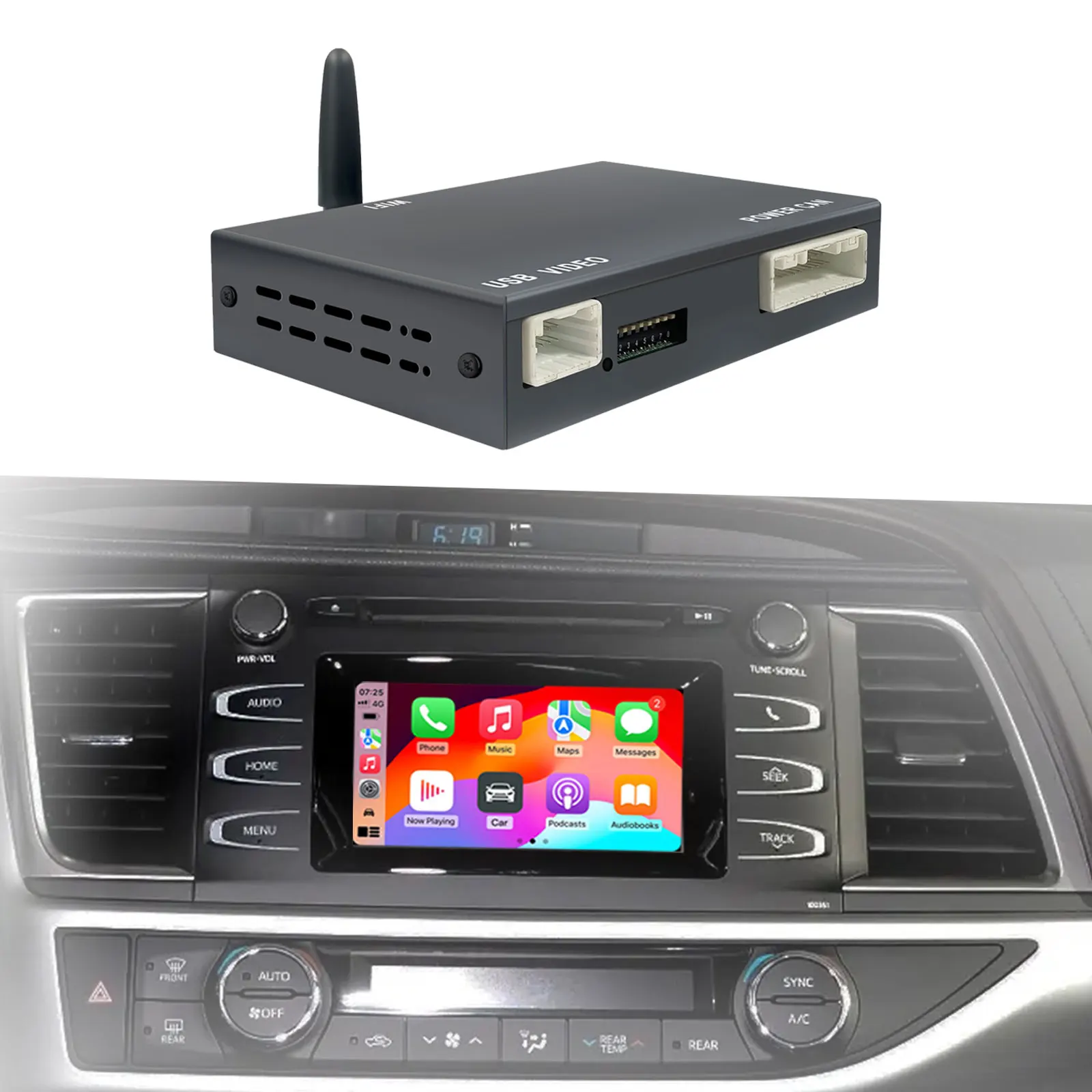 For Toyota 2014-2019 | Apple Carplay & Android Auto Module
