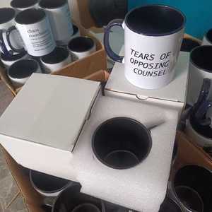 Khuyến mại Tùy chỉnh gốm <span class=keywords><strong>Mug</strong></span> màu trắng tinh khiết với 12oz Công suất Hot thăng hoa công nghệ in ấn cộng với logo Quà Tặng - Product Image 4