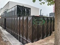 Vente directe d'usine Réservoirs d'eau en acier BDF Réservoirs d'eau souterrains en plastique Stockage d'eau de pluie souterrain Réservoir d'eau en acier souterrain