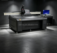Printer UV Flatbed Ricoh 2513 dengan Print Head High Pass, Efek Gloss Matte Double Layer, untuk Pencetakan Kulit dan Bahan Fleksibel