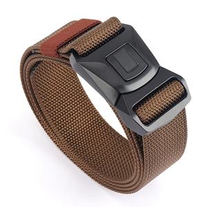 Cinturón táctico YWHCHI para hombre, hebilla de patrulla al aire libre, cinturón de Metal tejido, caza, senderismo, deportes, tela, cinturón de nailon, fábrica personalizada - Product Image 6