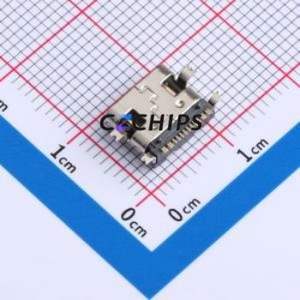 HX TYPE-C 16P QT WT USB Connector SMD Connector ( Connector Type: Type-C )( Protocol Standard: USB 3.1 )( Gender: Female ) - Product Image 2