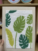 Découvrez de nouvelles loisirs créatifs avec le kit de broderie Punch Needle DIY, ensemble de broderie citron DIY avec cadre en bois et outils, pour débutants