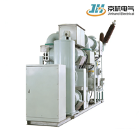 Ensemble de transmission électrique ZFW41-126, panneau électrique 24 kV, appareillage de commutation GIS MV, distribution d'énergie, acier inoxydable