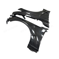 Kit de carrosserie LB Style noir mat Pare-chocs avant capot d'aile latérale pour INFINITI Q50 2013-2017 Kit de carrosserie