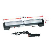 Wiederauf ladbare magnetische Auto-Not leuchte Warnung Rot Blau Blitzlicht 12V Signals icherheit Blinkende LED Auto-Warnleuchte
