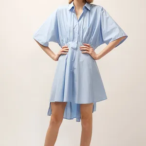 New Promotion Customized Available Fashionable New Arrivals Factory from China Shirt Dresses Women Casual