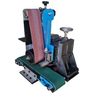 Small Steel Flat Sheet Polishing Sanding Machine Hairline Burr <strong>Grinder</strong> Sander Motor Core for Efficient Steel Sheet Polishing - Product Image 2