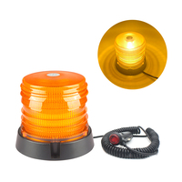 12W LED-Rundumleuchte IP67-Zertifiziert Diffuse Abdeckung Blitz-/Rotationsfunktion Optional 50.000 Stunden Lebensdauer DC12-24V Neue Wirtschaftliche Gabelstaplerlampen