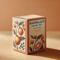 Boîtes d'emballage cadeau miel de luxe papier écologique réutilisable cadeau aléatoire 3030 boîte cadeau noix boîte de marmelade