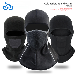 Cagoule polaire thermique multifonctionnelle pour l'hiver, coupe-vent, respirante, cache-cou <span class=keywords><strong>ultra</strong></span> <span class=keywords><strong>doux</strong></span> et chaud pour le ski et le cyclisme - Product Image 4