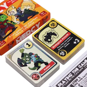 卸売カスタムファミリーパーティーボードゲームカード印刷ボックス